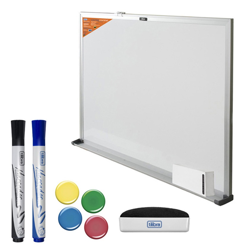 kit quadro branco magnetico