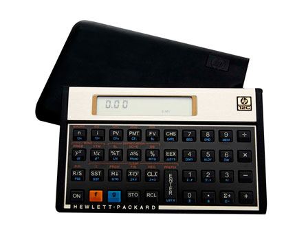 Calculadora Financeira HP 12C Gold - Faça cálculos financeiros e matemáticos com rapidez e praticidade