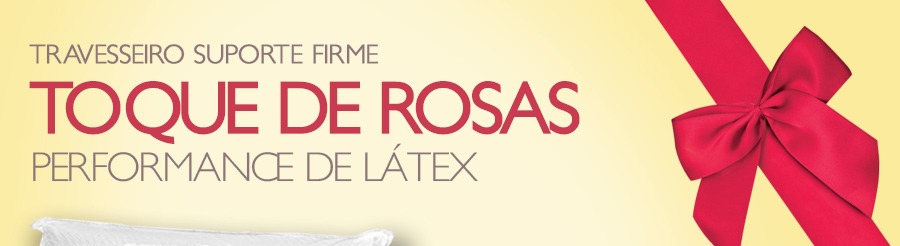 Travesseiro de Espuma Laminada Fibrasca Toque de Rosas 4825