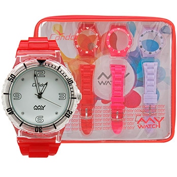 Relógio Analógico My Watch Kit Pulseiras Condor New KM35504B