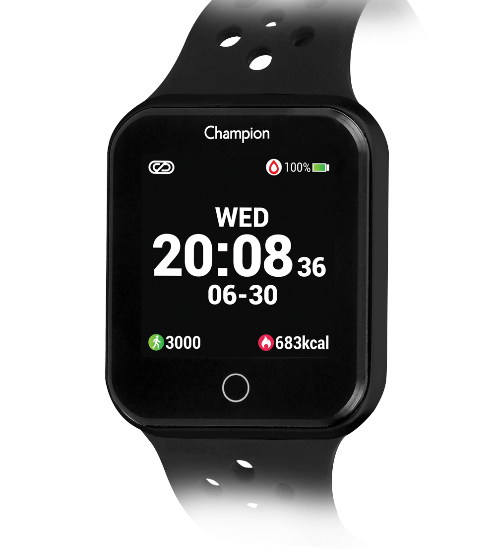 smartwatch champion compativel com iphone
