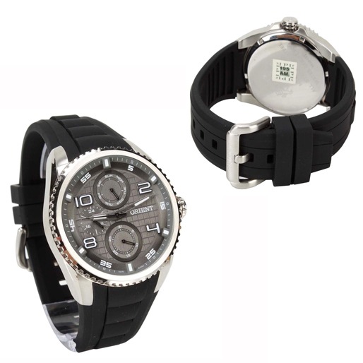Relógio Esportivo Orient Pulseira Silicone