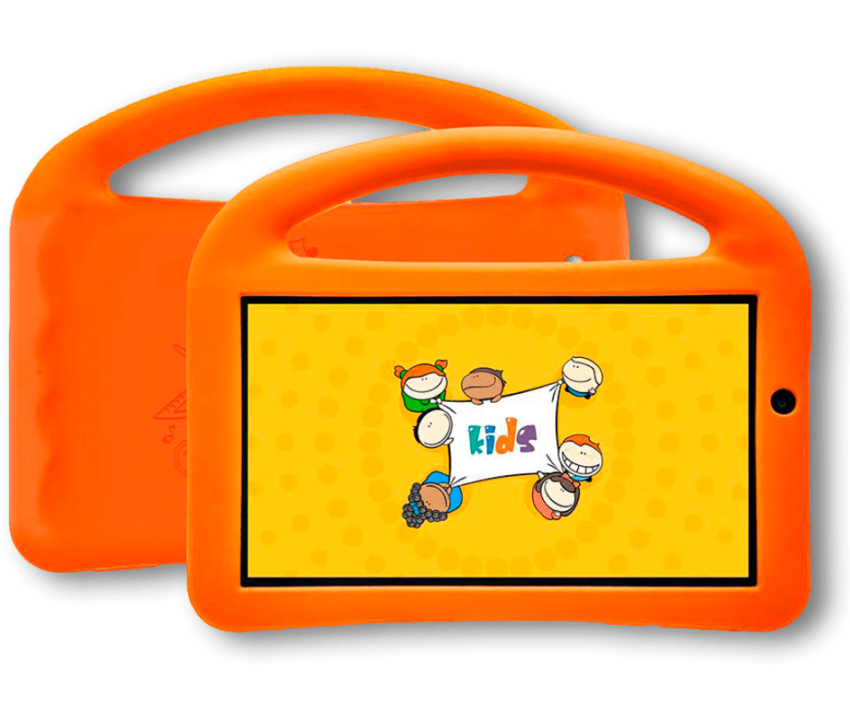 Bateria dura até 3,5 horas em uso Tablet DL Creative Kids