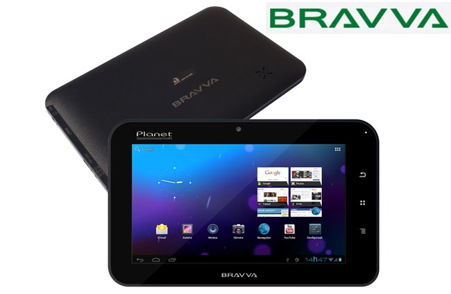 Tablet Bravva Planet BV-4000 com Tela 7 polegadas - Preto