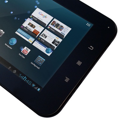 Tablet Bravva Planet BV-4000 com Tela 7 polegadas - Preto