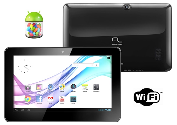 Tablet Multilaser M10 NB053 com Tela 10.1 polegadas