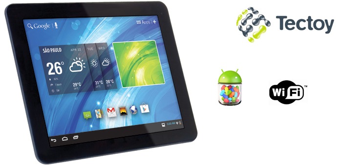 Tablet Tectoy Glow TT2905 com Android 4.1 Tela 9.7