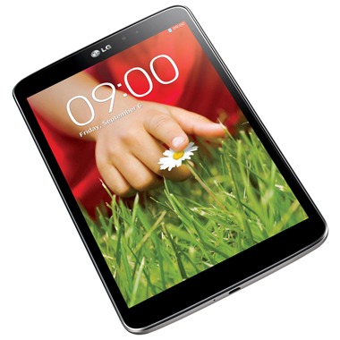 Tablet LG G Pad V500 com Tela de 8.3, Câmera 5MP, Wi-Fi Preto Prata