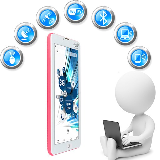 TabPhone 710 3G texto planilha 