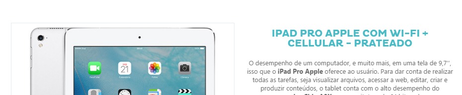 iPad Pro Apple Wi-Fi Cellular