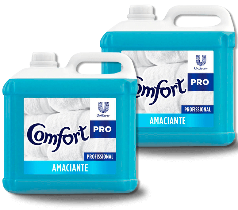 Amaciante Comfort Diluído para Uso Profissional 10 litros Amaciante Comfort Diluído Uso Profissional 10L 2 Unidades