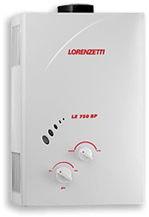 Aquecedor Água Gás Lorenzetti LZ 750BP Gás Natural