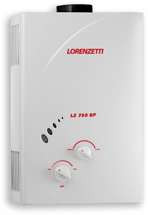 Aquecedor Água Gás Lorenzetti LZ 750BP Gás Natural