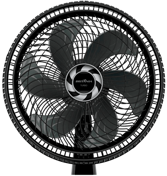 155W de potência Ventilador Mesa Britânia BVT400 velocidade