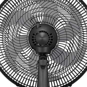 ventilador Arno Turbo Silencio Maxx 40 TS40 Preto detalhe