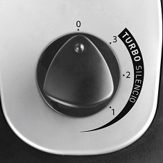 ventilador Arno Turbo Silencio Maxx Repelente TS55 Preto botão