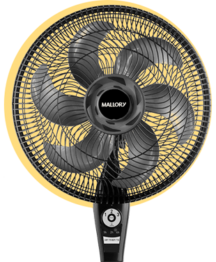 Grade removível Ventilador Coluna Mallory Air Timer TS tecnologia TS