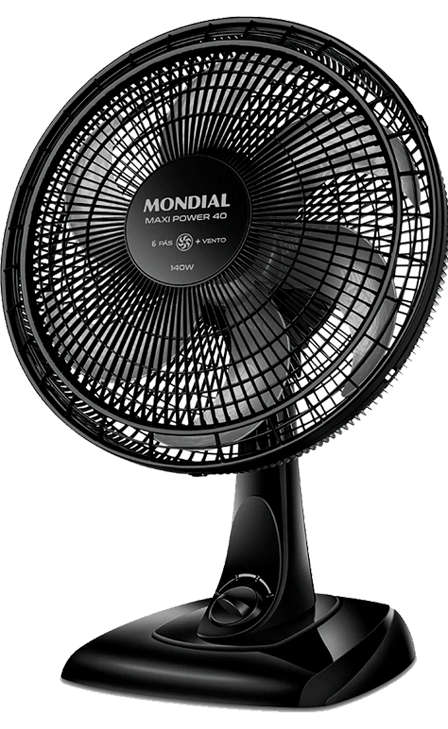 Ventilador Mondial Maxi Power V-40-B Ventilador Mondial Maxi Power Preto