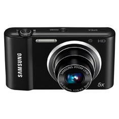 câmera Samsung ST 64 Preta de cima
