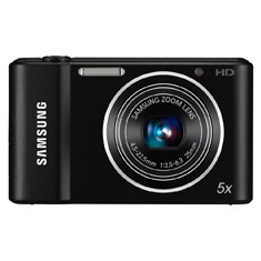 câmera Samsung ST 64 Preta de frente