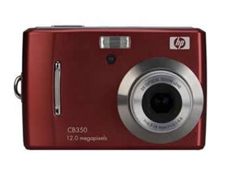 Câmera digital HP - Design moderno e compacto