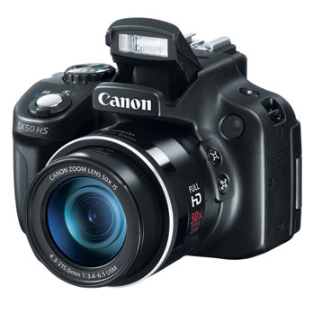 Câmera Digital Canon Powershot SX50 Preta | Extra