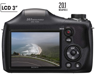 Câmera Digital Sony Cyber-shot DSC-H300 20.1 MP LCD 3''