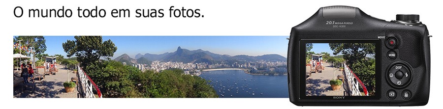 Sony Cyber-shot DSC-H300 Foto Panorâmica 360º