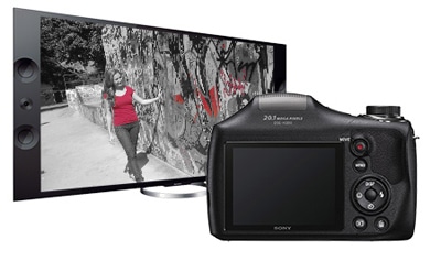 Câmera Cyber-shot H300 Sony vídeo 720p