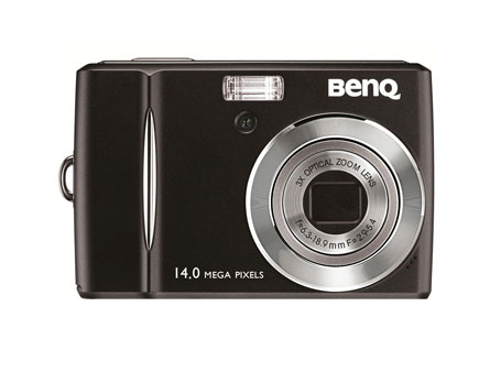 Câmera digital Benq C1430 - Captura de imagens com velocidade e em qualquer ambiente