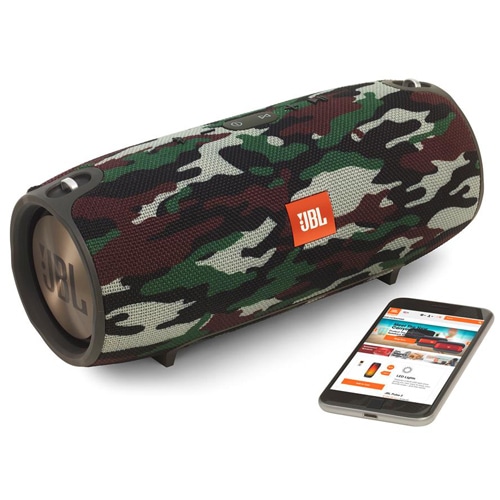 Caixa Som Portátil JBL Xtreme Squad conexão Bluetooth