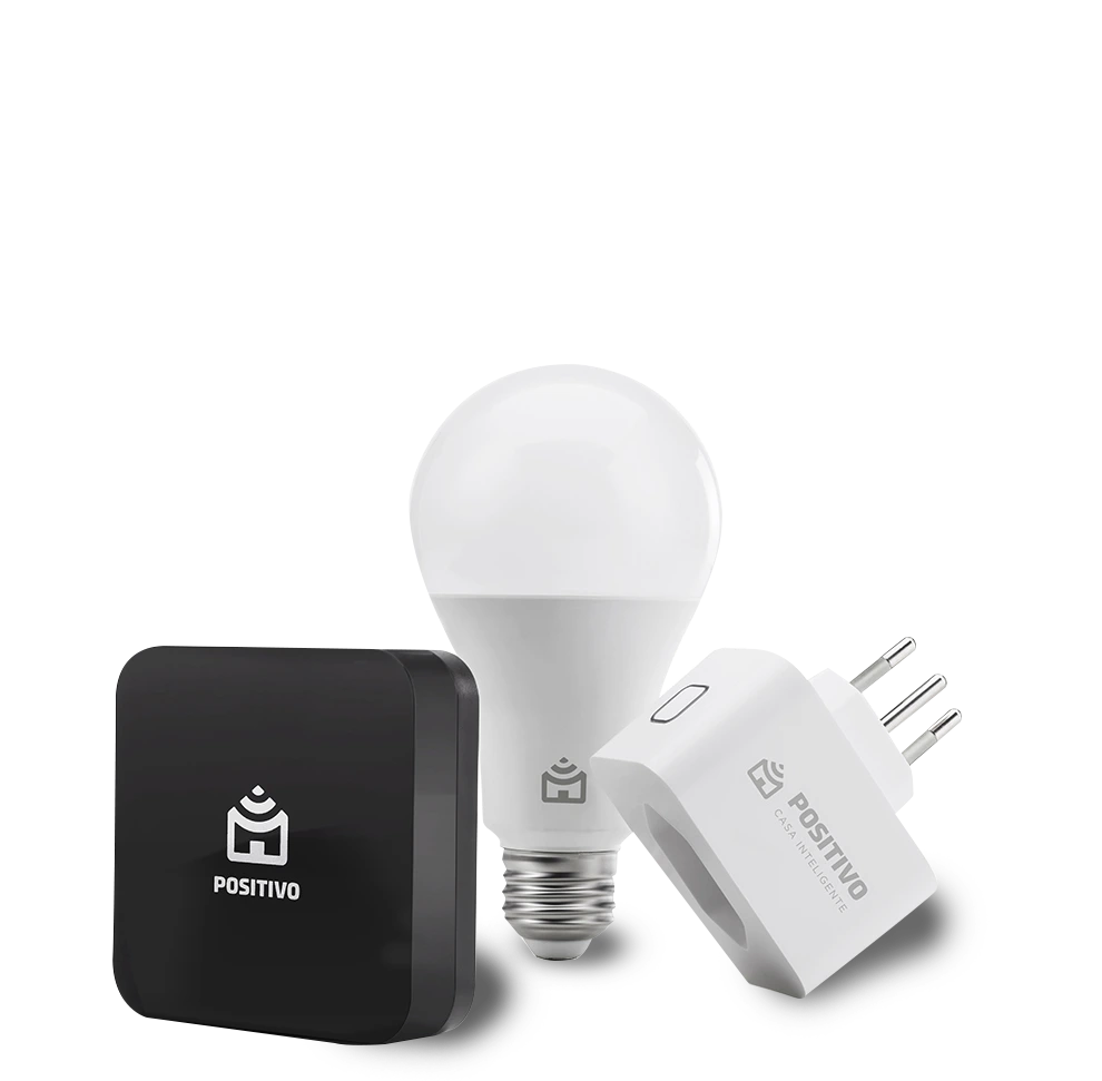Kit Casa Conectada Positivo – 3 peças