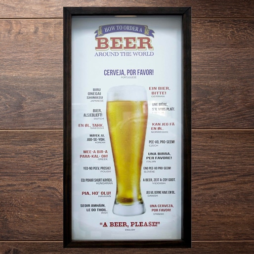 Quadro Porta Tampinhas Cerveja Kapos
