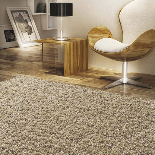 Tapete São Carlos Tufting Galax 150x200 cm - Trigo Tapete São Carlos Tufting Galax 150x200 cm