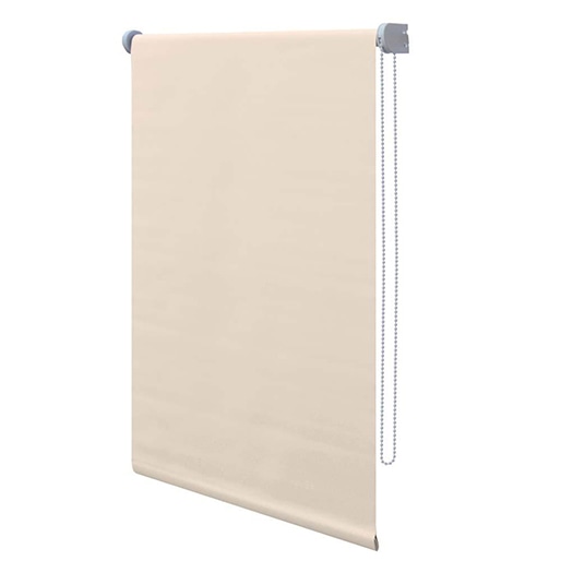 Persiana Evolux Rolo Blackout 160x160 cm - Creme persiana Evolux Rolo Blackout controle luminosidade