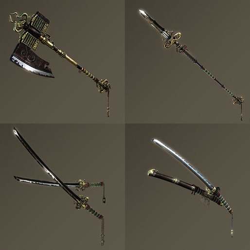 jogo nioh ps4 armas samurais
