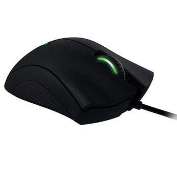 Mouse para Jogos Razer Deathadder 2013 6400DPI lateral ergonomia