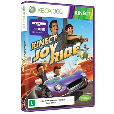 Jogo Kinect Joy Ride para Xbox X360 - Dirija seu carro sem precisar de controle