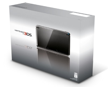 Embalagem do Nintendo 3DS com manuais e guias em português
