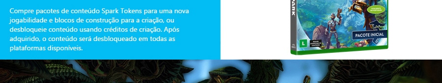 Adquira pacotes para uma nova jogabilidade