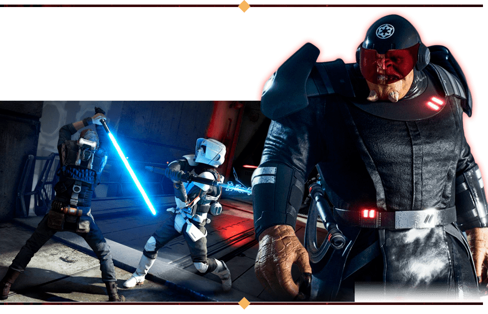 Cal Kestis, um Padawan fugitivo, é o personagem principal do jogo Jogo Star Wars Jedi Fallen Order