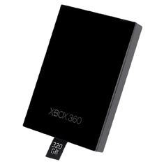 HD 320GB Microsoft para X360 Preto em pé