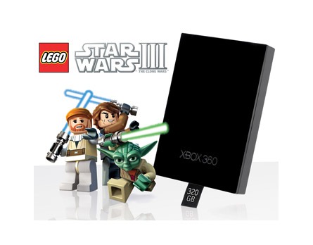 HD 320GB Microsoft para X360 Preto jogo