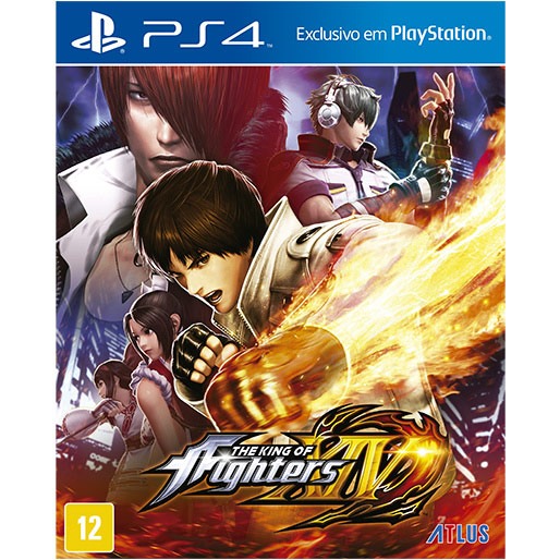 jogo the king of fighter XIV PS4 50 lutadores 19 lutadores inéditos