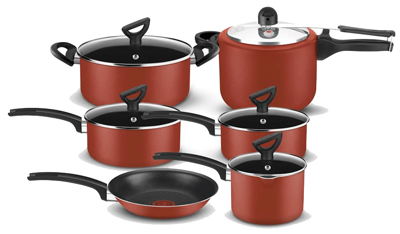 Conjunto de Panelas Creative da Rochedo com 6 peças Conjunto Panelas Creative Rochedo 6 peças