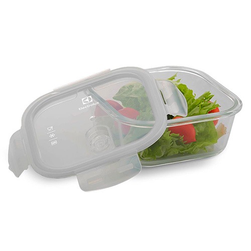 pote electrolux vidro aberto alface tampa vedação hermética silicone 