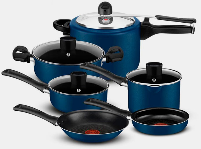 Conjunto de Panelas Rochedo Idea com 6 peças Conjunto Panelas Rochedo Idea 6 peças