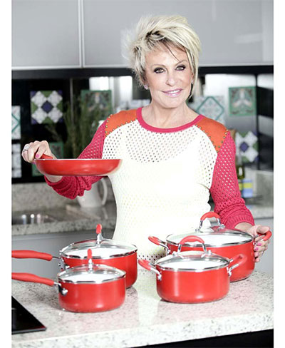 Conjunto de Panelas Cozinha Ana Maria Braga Premium Plus frigideira