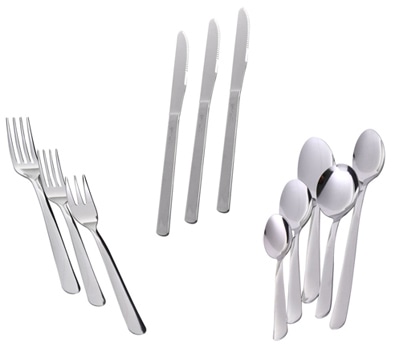 Um conjunto elegante e completo de talheres! - O Faqueiro vem com 91 peças bonitas e com a qualidade Tramontina