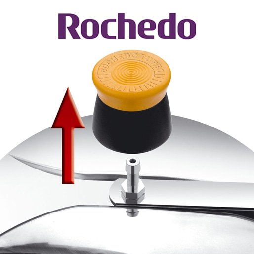 Faça diversas receitas panela de pressão rochedo turbo 7 litros